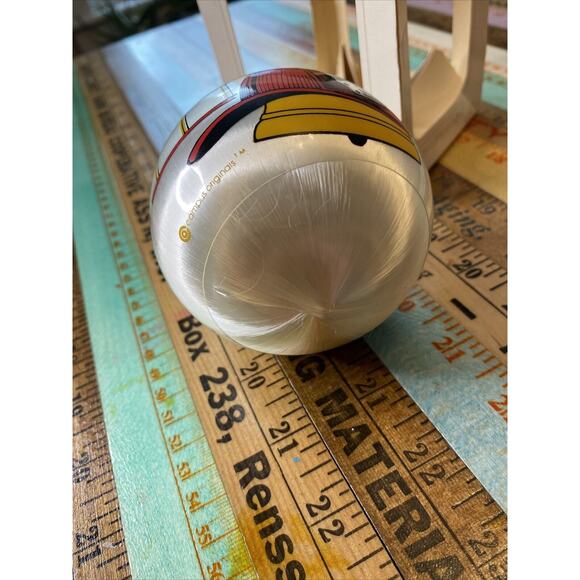 VINTAGE Satin Ball Firefighter Fire Dept 10 Christmas Ornament Fire Engine 80s - Picture 11 of 13